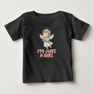 Camiseta De Bebé Niña Angelical Kids