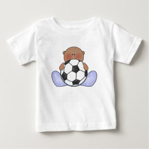 Camiseta De Bebé Niña de fútbol de Lil - Étnica