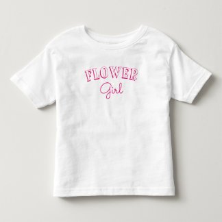 Camiseta De Bebé Niña Flor Rosa