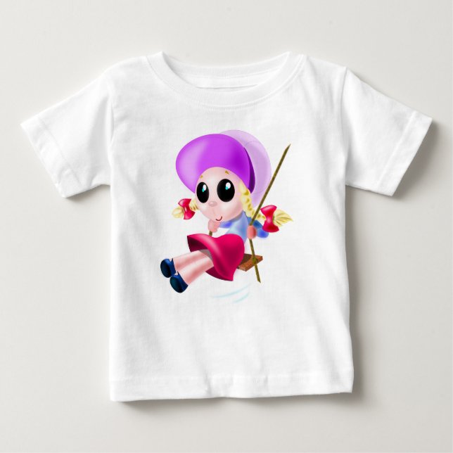 Camiseta De Bebé Niña Pequeña (Anverso)
