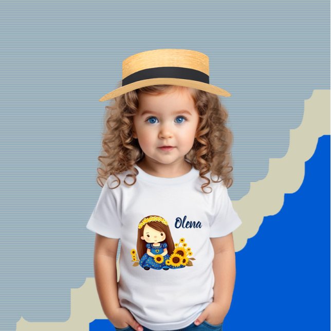 Camiseta De Bebé Niña pequeña con girasoles (Subido por el creador)