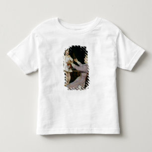 Camiseta De Bebé Niña pequeña con muñeca y su enfermera, 1896