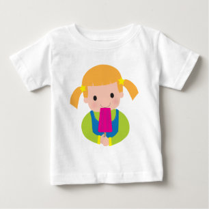Camiseta De Bebé Niña Popsicle