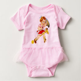 Camiseta De Bebé Niña Rodeo Occidental en Caballo Palo