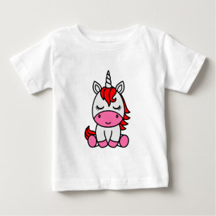 Camiseta De Bebé Niñas Unicorn Pony