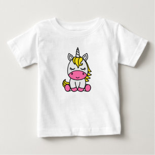Camiseta De Bebé Niñas Unicornio Poni