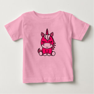 Camiseta De Bebé Niñas Unicornio Poni