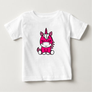 Camiseta De Bebé Niñas Unicornio Poni