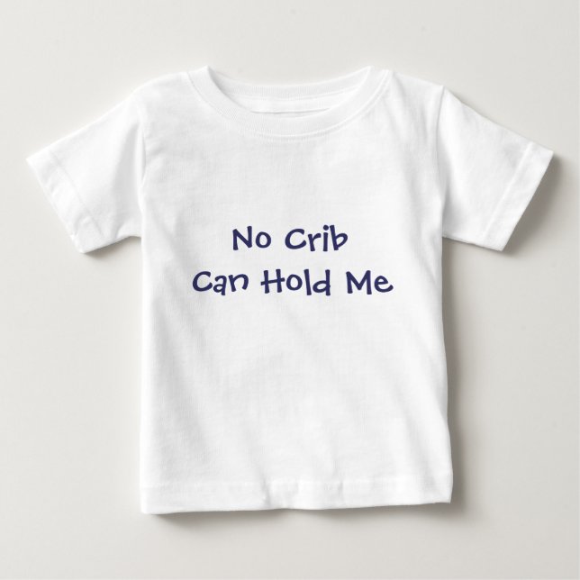 Camiseta De Bebé Ningún pesebre puede detenerme (Anverso)
