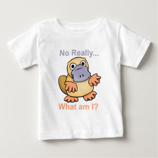 Camiseta De Bebé Ningún realmente… ¿Cuáles son yo? Platypus