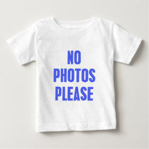 Camiseta De Bebé Ningunas fotos satisfacen