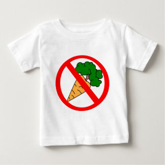 Camiseta De Bebé ¡Ningunas zanahorias!