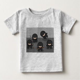 Camiseta De Bebé Ninja Baby Tee