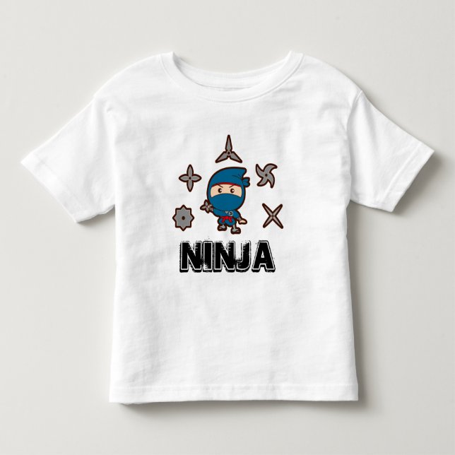 Camiseta De Bebé Ninja Boy (Anverso)