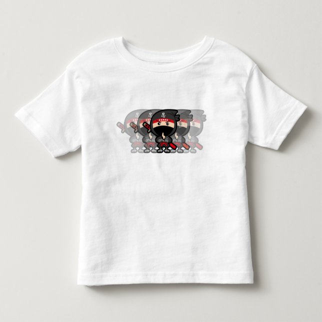 Camiseta De Bebé Ninja Boy (Anverso)