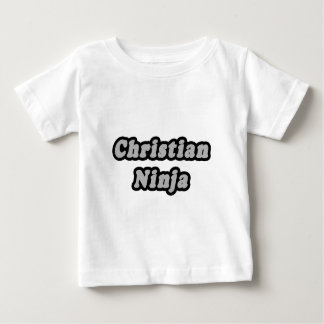 Camiseta De Bebé Ninja cristiana