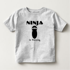 Camiseta De Bebé Ninja en el entrenamiento