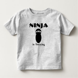 Camiseta De Bebé Ninja en el entrenamiento
