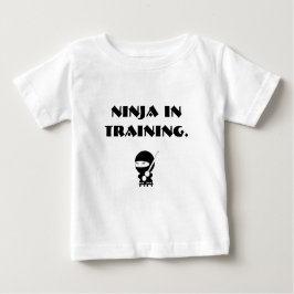 Camiseta De Bebé Ninja en formación