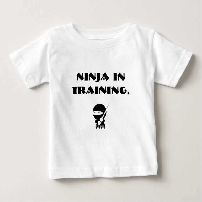 Camiseta De Bebé Ninja en formación (Anverso)