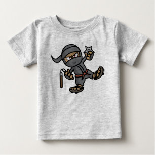 Camiseta De Bebé Ninja Toddler Long Sleeve