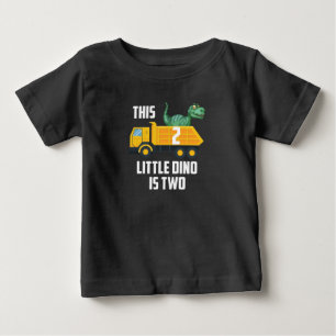 Camiseta De Bebé Niño de 2 años regalo de Toddler Construction Truc