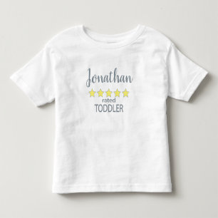 Camiseta De Bebé Niño de 5 estrellas