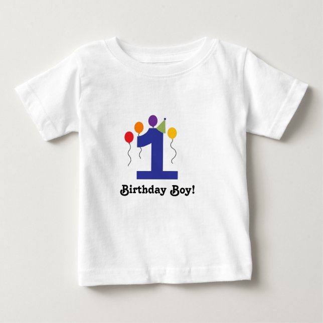 Camiseta De Bebé ¡Niño de cumpleaños! (Anverso)