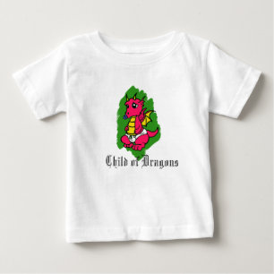 Camiseta De Bebé Niño de dragones