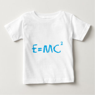 Camiseta De Bebé Niño de E=MC2 Smart