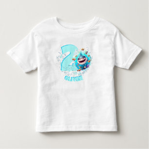 Camiseta De Bebé Niño de edad Personalizado de cumpleaños de tiburó