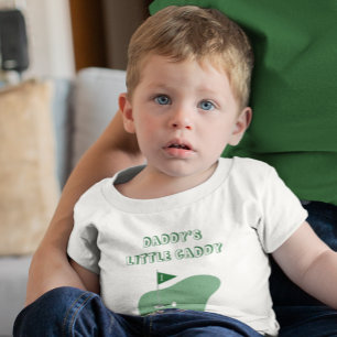 Camiseta De Bebé Niño de golfito el caddie de papá