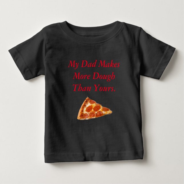 Camiseta De Bebé Niño de la pasta de la pizza (Anverso)