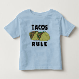 Camiseta De Bebé Niño de la regla del Tacos