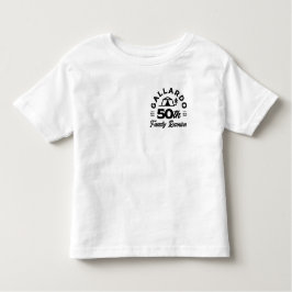 Camiseta De Bebé Niño de la Reunión Familiar Gallardo 50 Aniversari