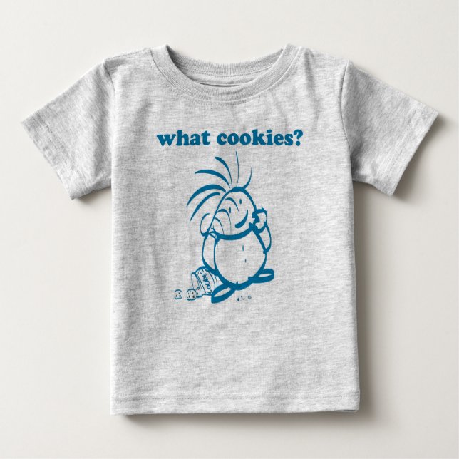 Camiseta De Bebé Niño de las galletas, ¿qué galletas? (Anverso)