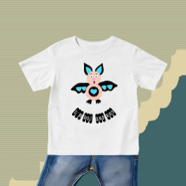 Camiseta De Bebé Niño de murciélago