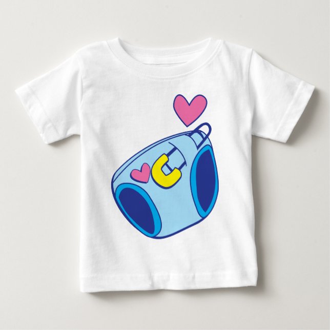 Camiseta De Bebé Niño de pañal (Anverso)