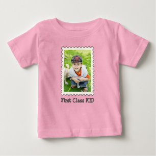Camiseta De Bebé NIÑO DE PRIMERA CLASE Mejor Niño del Mundo Estampi