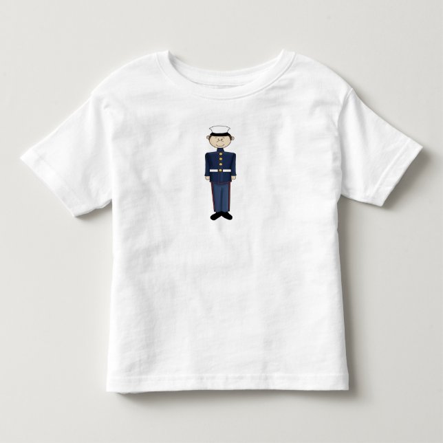 Camiseta De Bebé Niño del Cuerpo de Marines de Estados Unidos (Anverso)