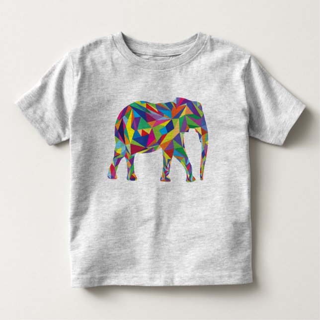 Camiseta De Bebé Niño del elefante (Anverso)