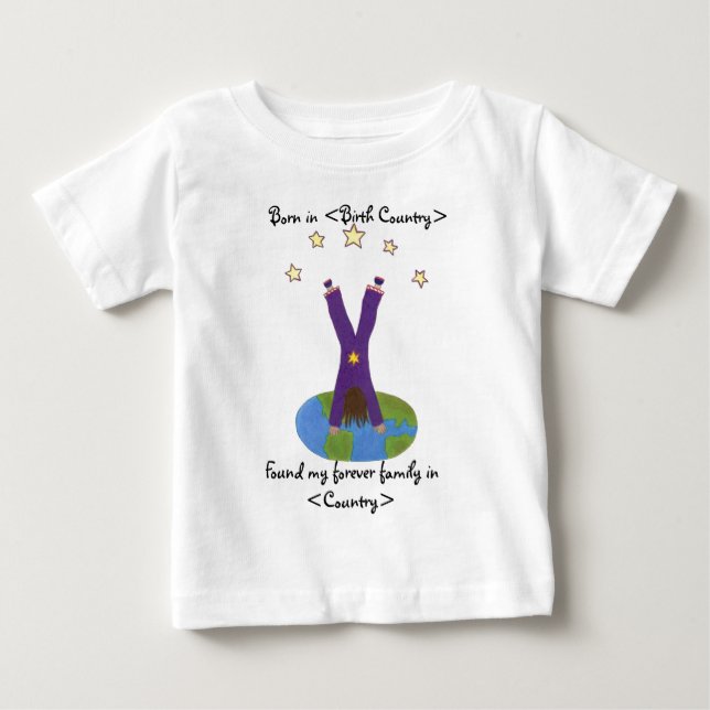 Camiseta De Bebé Niño del mundo (Anverso)