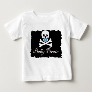 Camiseta De Bebé Niño del pirata del bebé/camiseta del niño