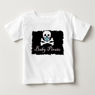 Camiseta De Bebé Niño del pirata del bebé/camiseta del niño
