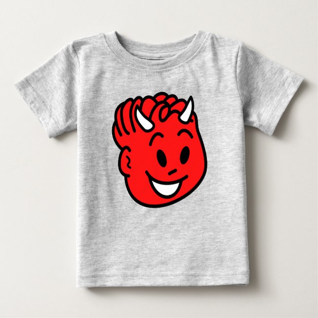 Camiseta De Bebé Niño diabólico (Anverso)