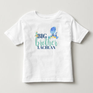 Camiseta De Bebé Niño Dinosaurio Gran Hermano