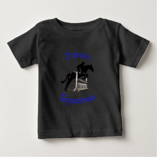 Camiseta De Bebé Niño ecuestre futuro