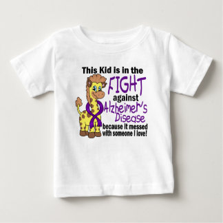 Camiseta De Bebé Niño en la lucha contra enfermedad de Alzheimer
