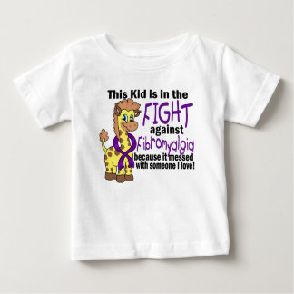 Camiseta De Bebé Niño en la lucha contra Fibromyalgia