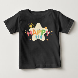 Camiseta De Bebé Niño feliz